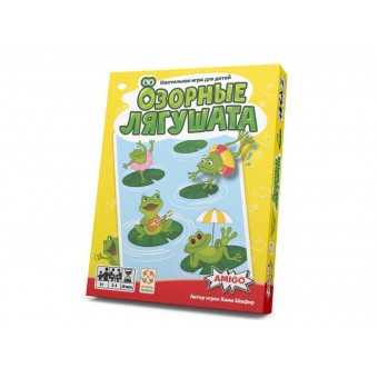 настольная игра Озорные лягушата