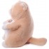 Мягкая игрушка Lapkin Толстый Кот 33 см, персиковый