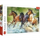 Пазл Trefl 1500 деталей Три дикие лошади Пазл Trefl 1500 деталей Три дикие лошади