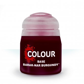 Баночка с краской Base: Barak-Nar Burgundy / Барак-Нар Бургунд (12 мл.)