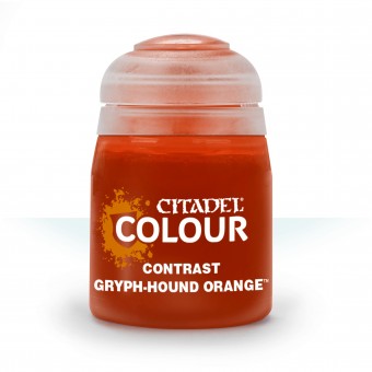 Баночка с краской Contrast: Gryph-Hound Orange / Оранжевый Гриф-Гончей (18 мл.)