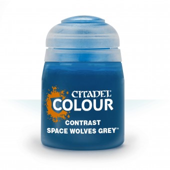 Баночка с краской Contrast: Space Wolves Grey / Серый Космических Волков (18 мл.)