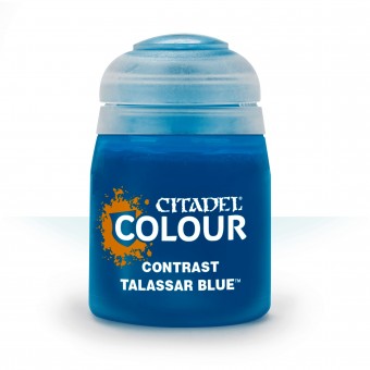 Баночка с краской Contrast: Talassar Blue / Талассар Голубой (18 мл.)