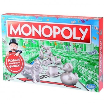 настольная игра Монополия (новая версия, лицензия)