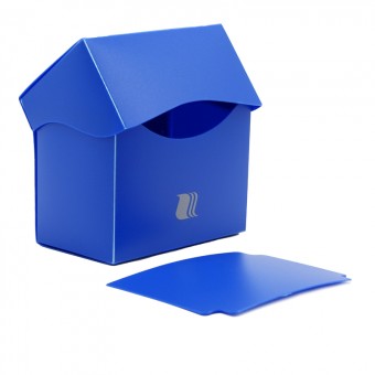 коробочка BlackFire (горизонтальная, пластиковая, на 80+ карт): синяя