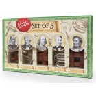 Набор из 5 головоломок Great Minds (Профессор Пазл) Набор из 5 головоломок Great Minds (Профессор Пазл)