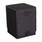 Коробочка Blackfire Convertible Premium Deck Box Single Vertical (на 100+ карт): чёрная Коробочка Blackfire Convertible Premium Deck Box Single Vertical (на 100+ карт): чёрная