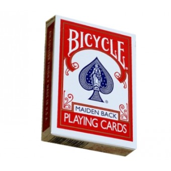 карты для покера Bicycle Maiden Back (красные)