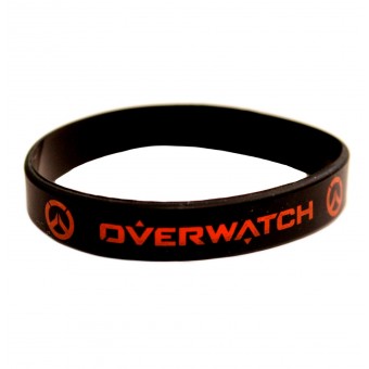 браслет силиконовый Овервотч / Overwatch (чёрный)
