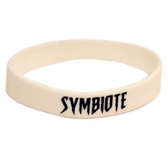 браслет силиконовый Симбиот / Symbiote (белый)