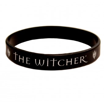 браслет силиконовый Ведьмак / The Witcher (чёрный)