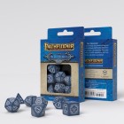 Набор из 7 кубиков Pathfinder Hell's Rebels (сине-белые) Набор из 7 кубиков Pathfinder Hell's Rebels (сине-белые)