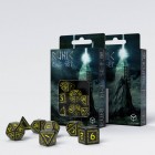 Набор из 7 кубиков Рунические / Runic Dice (черно-желтые) Набор из 7 кубиков Рунические / Runic Dice (черно-желтые)