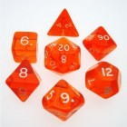 Набор из 7 кубиков для D&D PandaSale: Оранжевый Прозрачный Набор из 7 кубиков для D&D PandaSale: Оранжевый Прозрачный