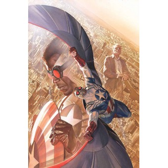 Постер All-New Captain America #1 By Alex Ross (60 см. х 90 см.)