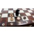 настольная игра Шахматы, Шашки, Нарды с лакированной доской (средние, 40х20х5 см.)