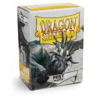 Протекторы Dragon Shield (66 х 91 мм., 100 шт.): серые матовые Протекторы Dragon Shield (66 х 91 мм., 100 шт.): серые матовые