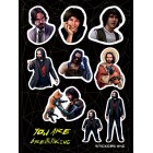 стикеры Stickers.one: Киану Ривз / Keanu Reeves (лист А5)