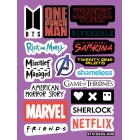 стикеры Stickers.one: Las Logos / Логотипы (лист А5) стикеры Stickers.one: Las Logos / Логотипы (лист А5)