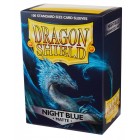 Протекторы Dragon Shield (66 х 91 мм., 100 шт.): Night Blue / Темно-синие матовые Протекторы Dragon Shield (66 х 91 мм., 100 шт.): Night Blue / Темно-синие матовые