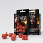 Набор из 7 кубиков классические резные / Classic Runic Dice Set (красно-желтые) Набор из 7 кубиков классические резные / Classic Runic Dice Set (красно-желтые)