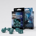 Набор из 7 кубиков для РПГ классические / Classic RPG Dice Set (бирюзово-белые) Набор из 7 кубиков для РПГ классические / Classic RPG Dice Set (бирюзово-белые)