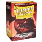Протекторы Dragon Shield (66 х 91 мм., 100 шт.): кровавые матовые Протекторы Dragon Shield (66 х 91 мм., 100 шт.): кровавые матовые