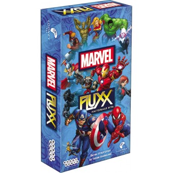 настольная игра Марвел Флакс / Marvel Fluxx