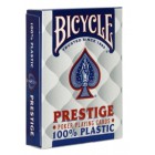 карты для покера Bicycle Prestige 100% пластик (синие) карты для покера Bicycle Prestige 100% пластик (синие)