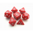 Набор из 7 кубиков для D&D: Красный Набор из 7 кубиков для D&D: Красный