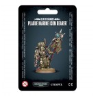 Death Guard Plague Marines Icon Bearer / Чумной Знаменосец Гвардии Смерти Death Guard Plague Marines Icon Bearer / Чумной Знаменосец Гвардии Смерти