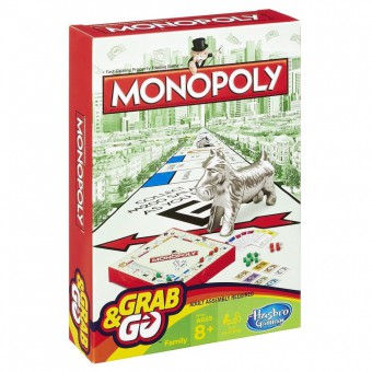 настольная игра Монополия Дорожная / Monopoly Grab & Go