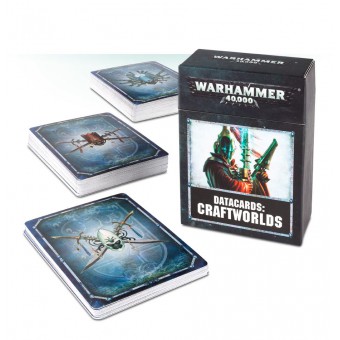 инфокарты Warhammer 40000. Datacards: Craftworlds / Создатели миров на англ. языке (8-я редакция)