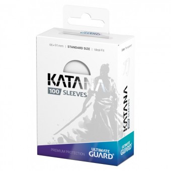 Протекторы Ultimate Guard Katana (66x91 мм., 100 шт.): Прозрачные / Transparent