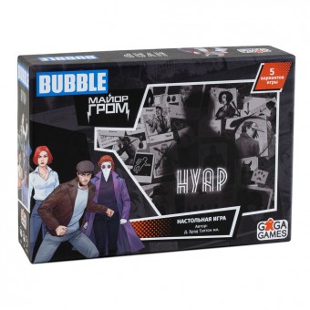 настольная игра Нуар: Майор Гром + Промокарты