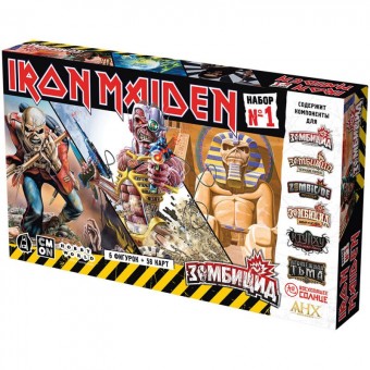 настольная игра Зомбицид. Дополнение: Iron Maiden. Набор №1