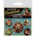 значок DC Comics Bombshells (набор) значок DC Comics Bombshells (набор)