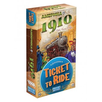 настольная игра Ticket to Ride. Дополнение: Америка 1910