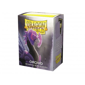 протекторы Dragon Shield (66 х 91 мм., 100 шт.): Orchid Dual Matte / Цвета Орхидеи двойные матовые