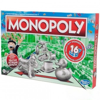 настольная игра Монополия (новая версия, лицензия)