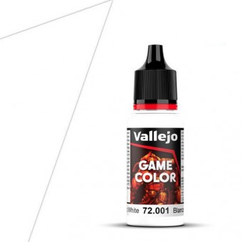 Баночка с краской Vallejo Game Color 72.001 Dead White