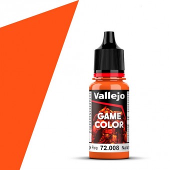 Баночка с краской Vallejo Game Color 72.008 Orange Fire
