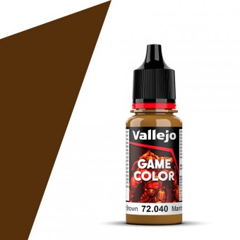 Баночка с краской Vallejo Game Color 72.040 Leather Brown