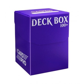коробочка Card-Pro (пластиковая, на 100+ карт): фиолетовая
