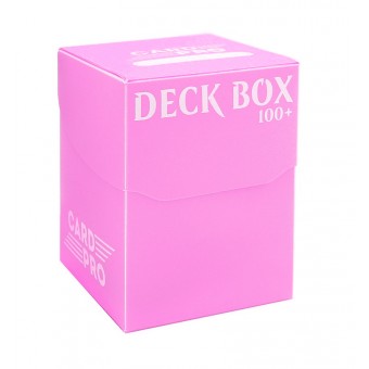 коробочка Card-Pro (пластиковая, на 100+ карт): розовая